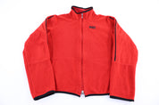 Women's Nike Red Full Zip Fleece Jacket