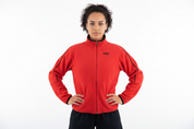 Women's Nike Red Full Zip Fleece Jacket
