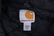 Carhartt Logo Patch Black Full Zip Jacket
