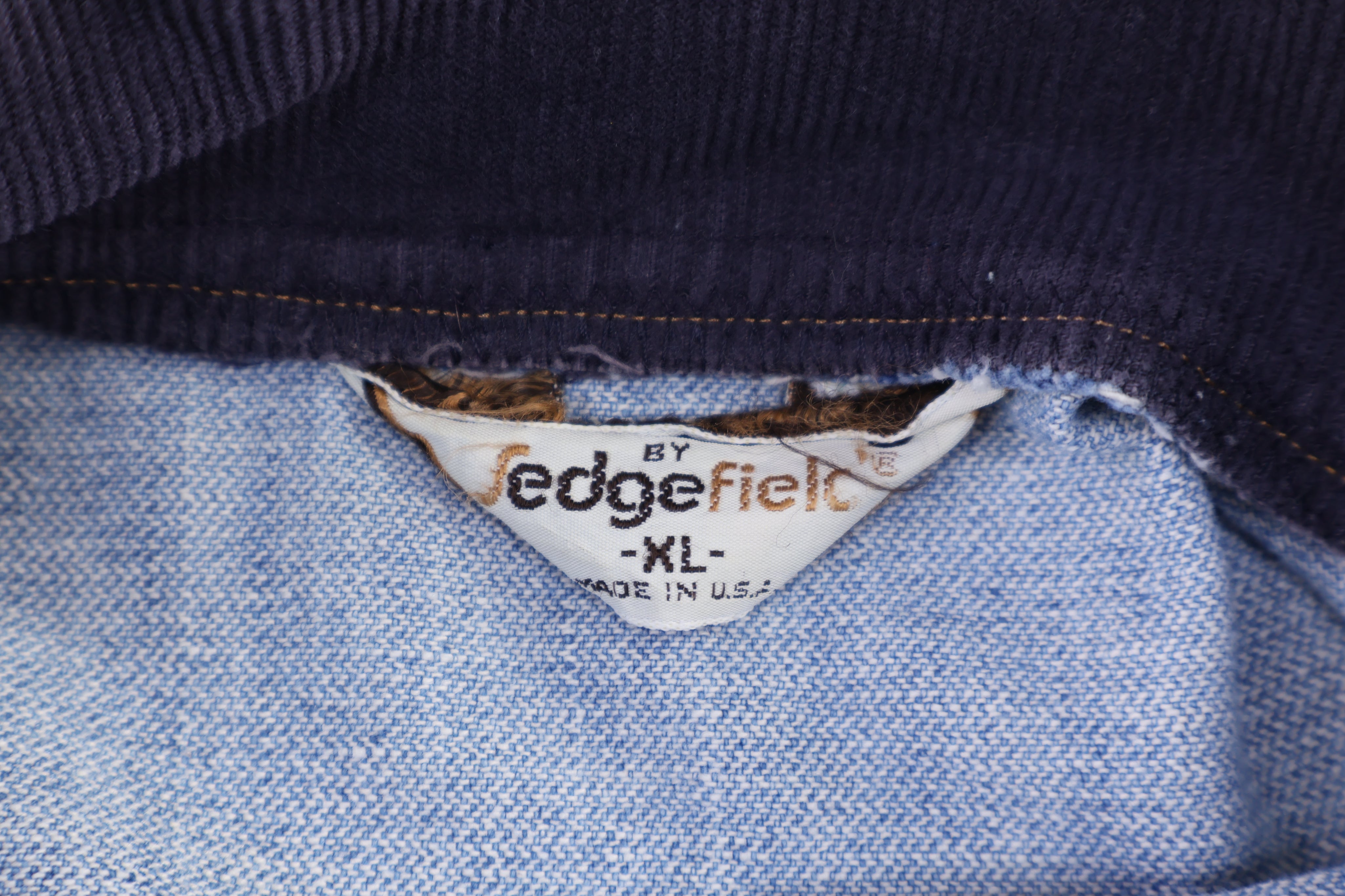 80's Sedgefield Light Wash Denim LS Button Down