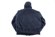 Carhartt Logo Patch Black Full Zip Jacket