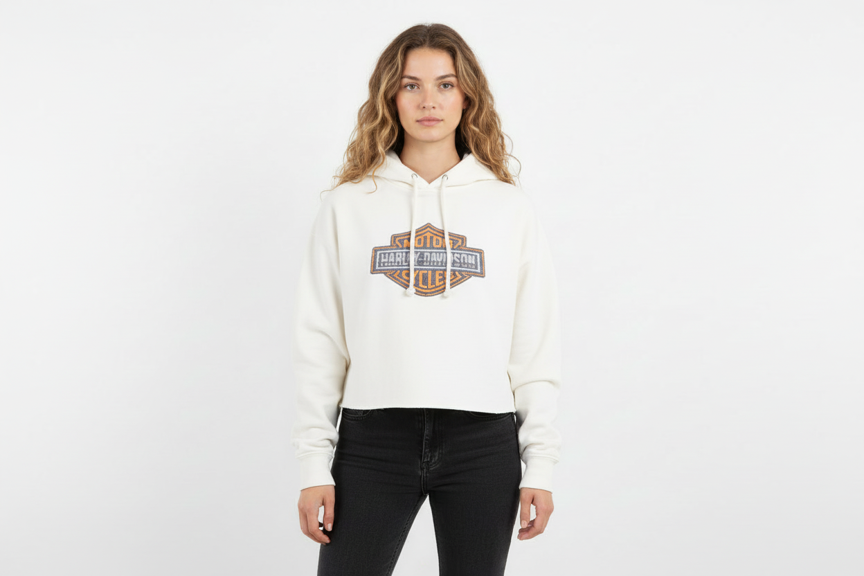 Women's Harley Davidson Motorcycles Pullover Hoodie