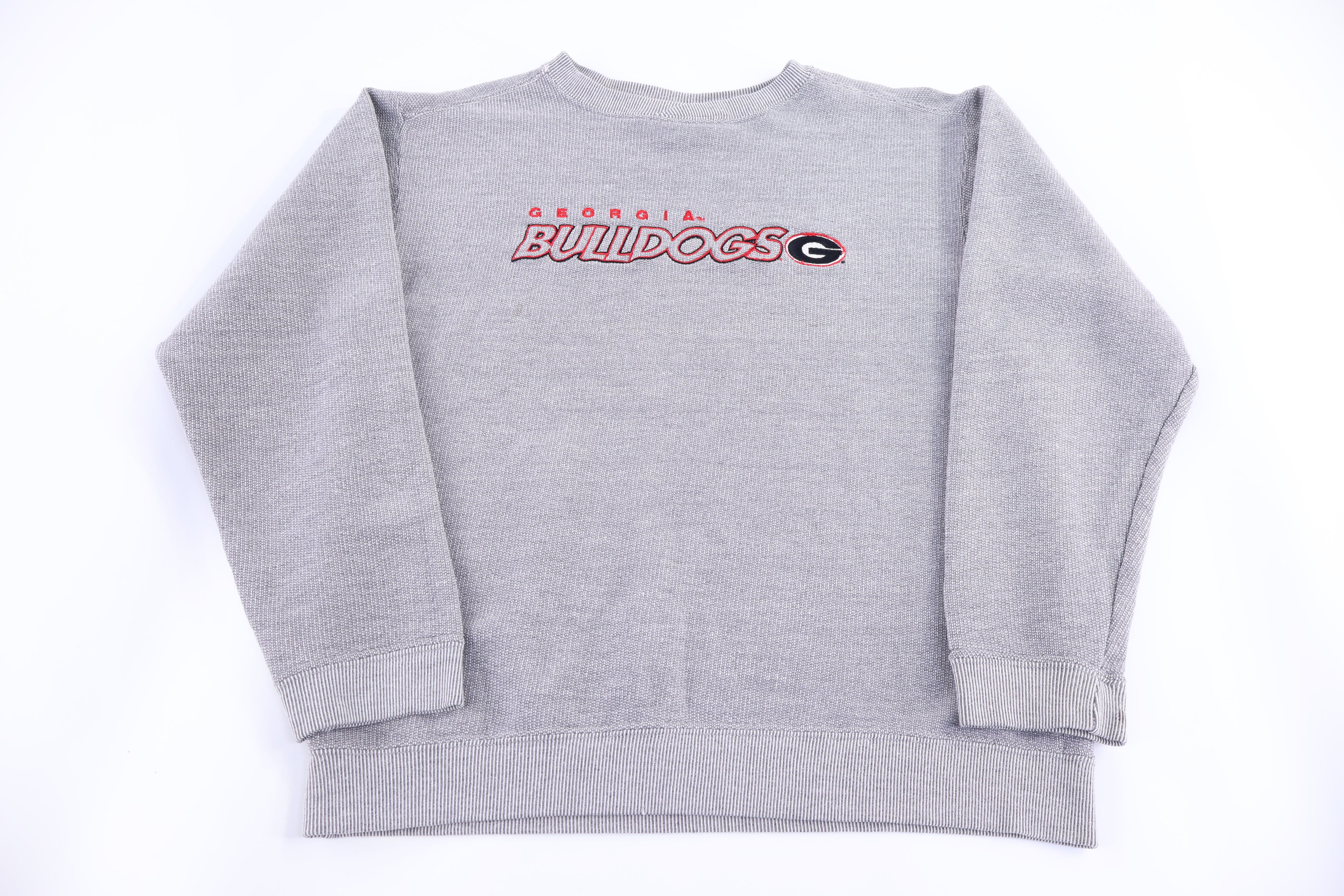 Vintage Georgia Bulldogs Embroidered Sweater