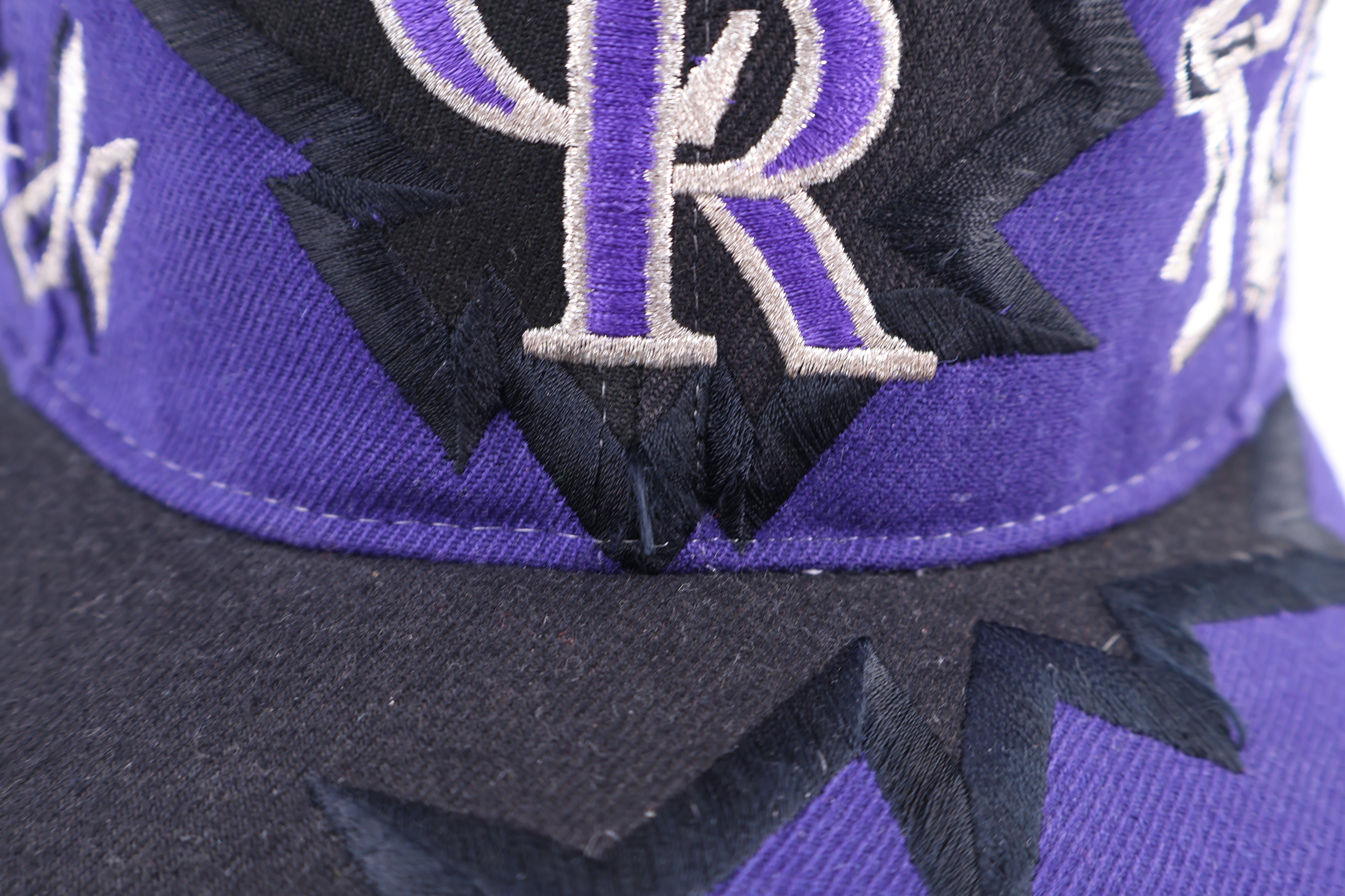 90's Colorado Rockies Baseball Snapback Hat
