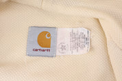 Carhartt Logo Patch Cream Full Zip Jacket