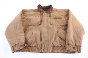 Dickies Tan Full Zip Bomber Jacket