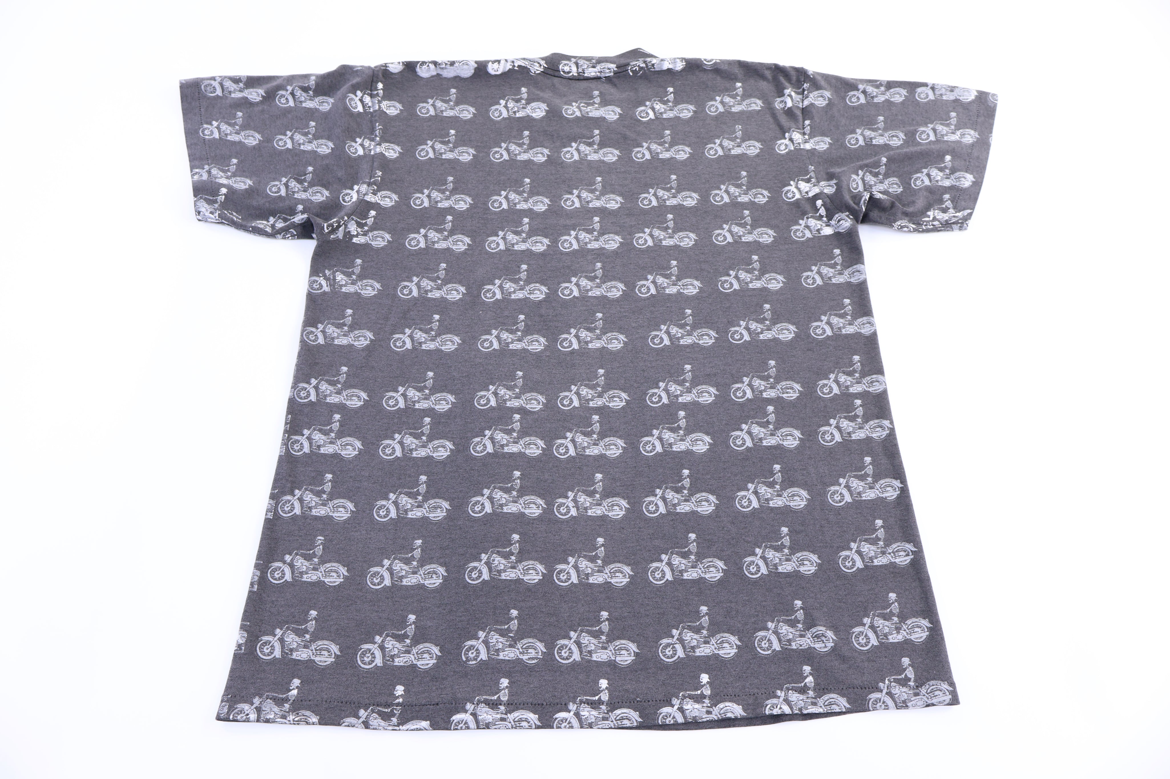90's Skeletons & Bikes Graphic T-shirt