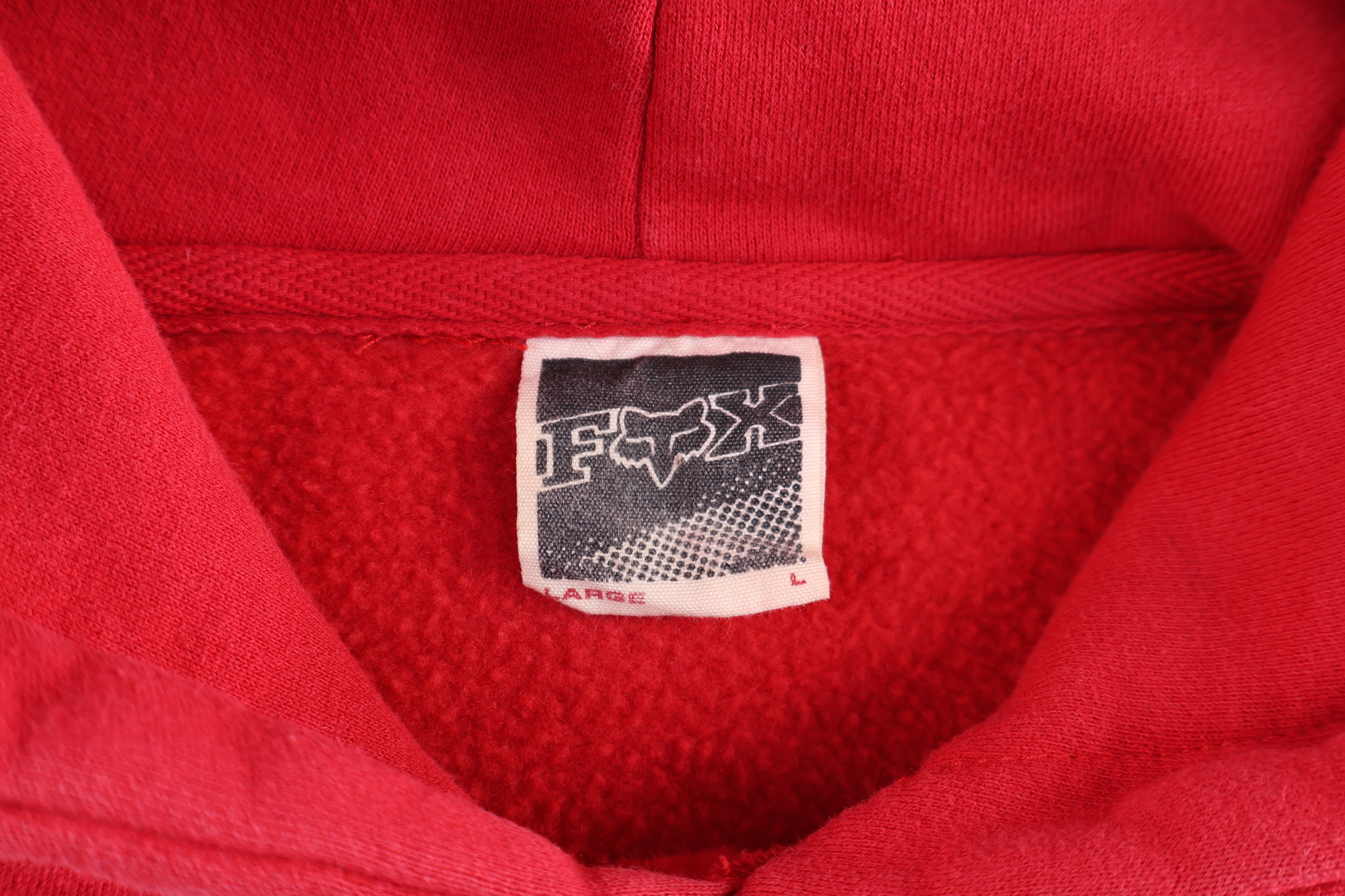 Vintage FOX Racing Graphic Red Sweatshirt