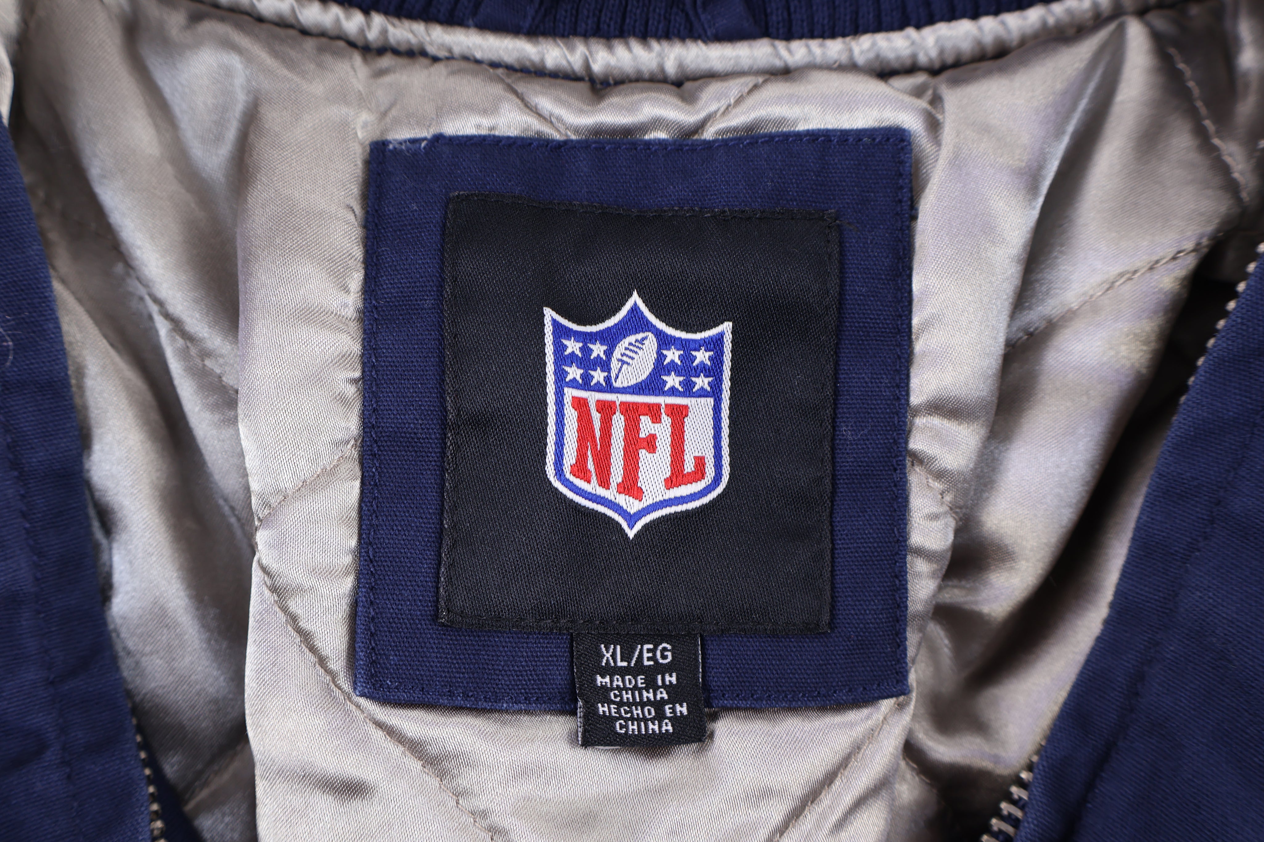 Dallas Cowboys Football Full Zip Bomber Jacket