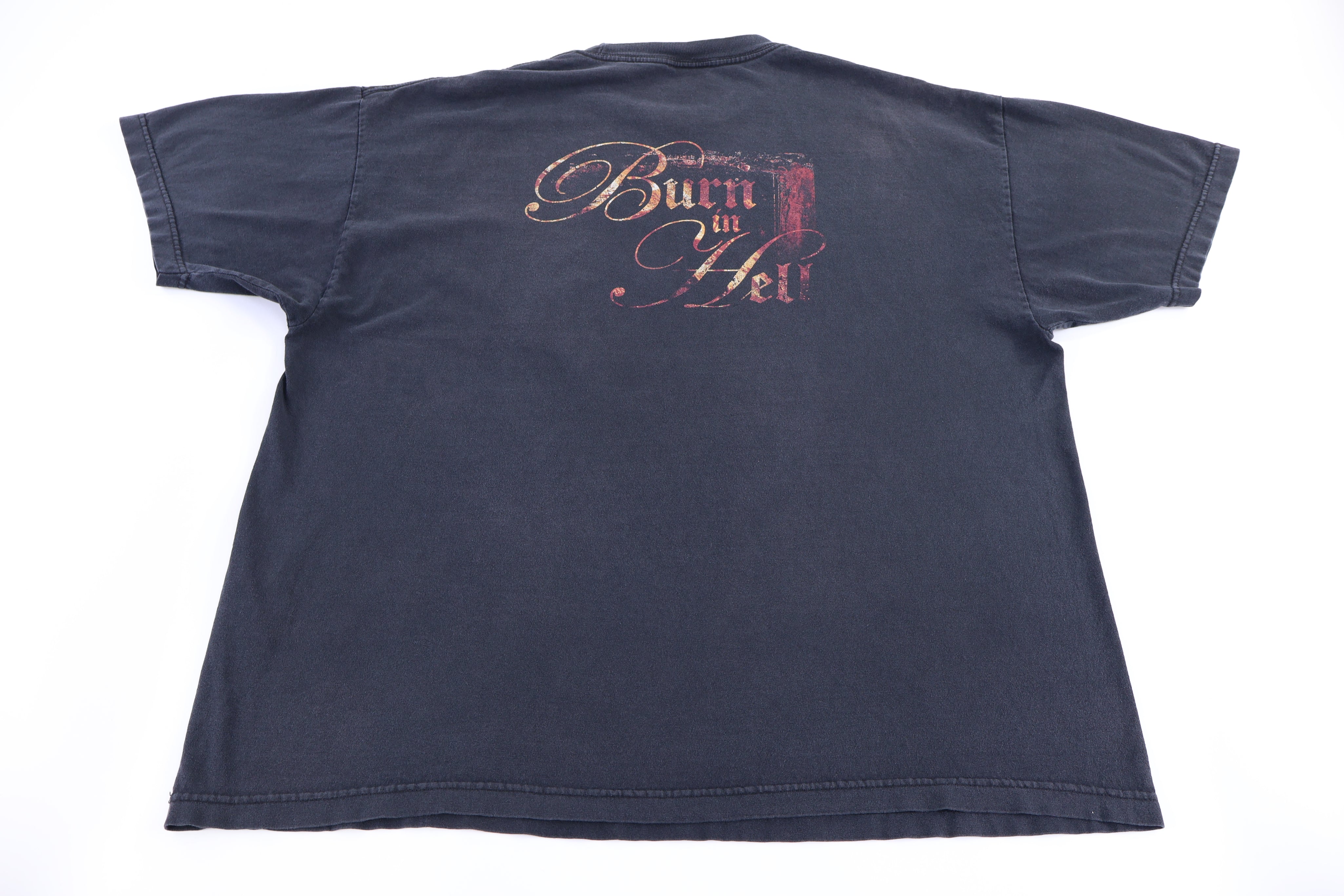2002 Kane Burn In Hell T-shirt