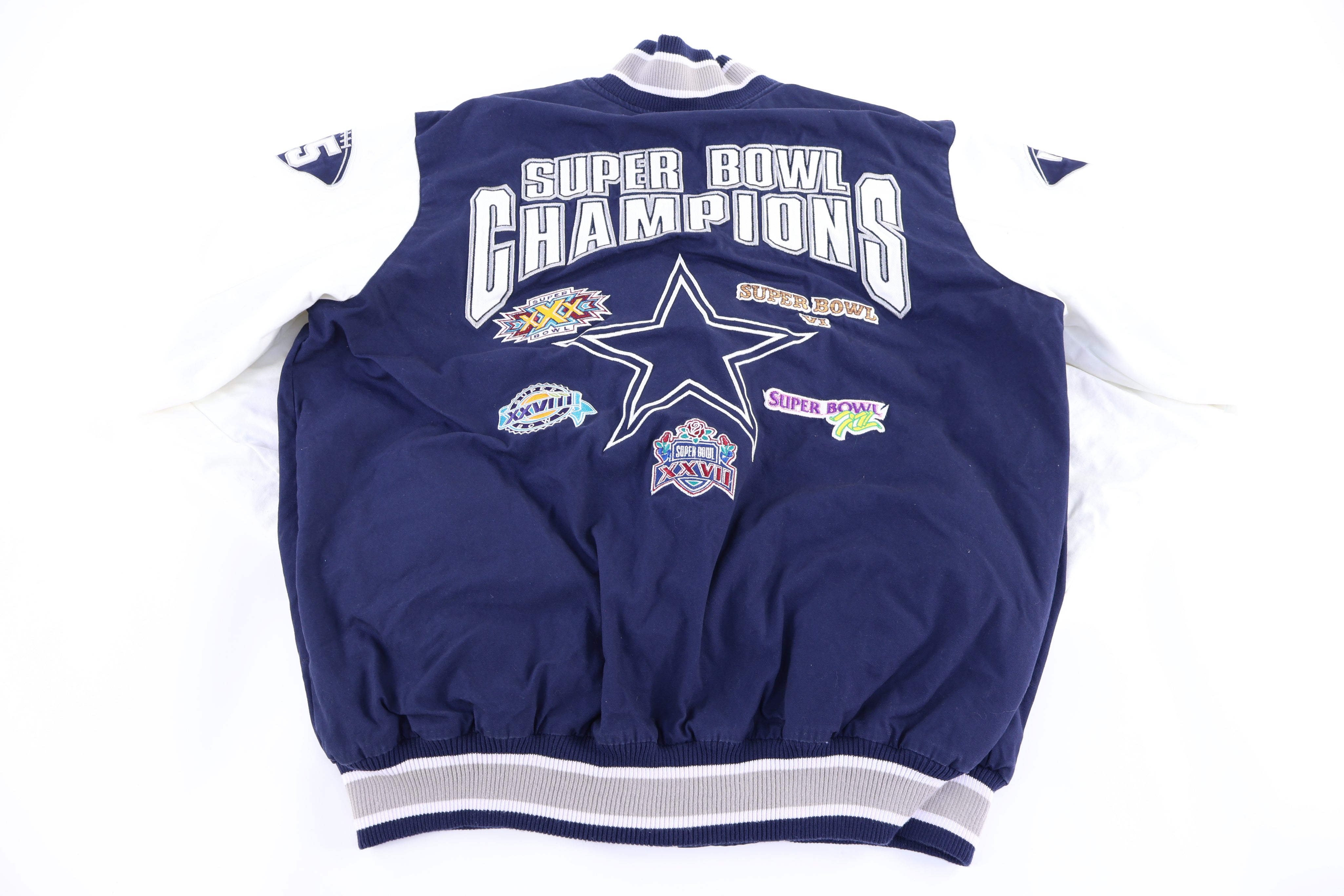 Dallas Cowboys Football Full Zip Bomber Jacket