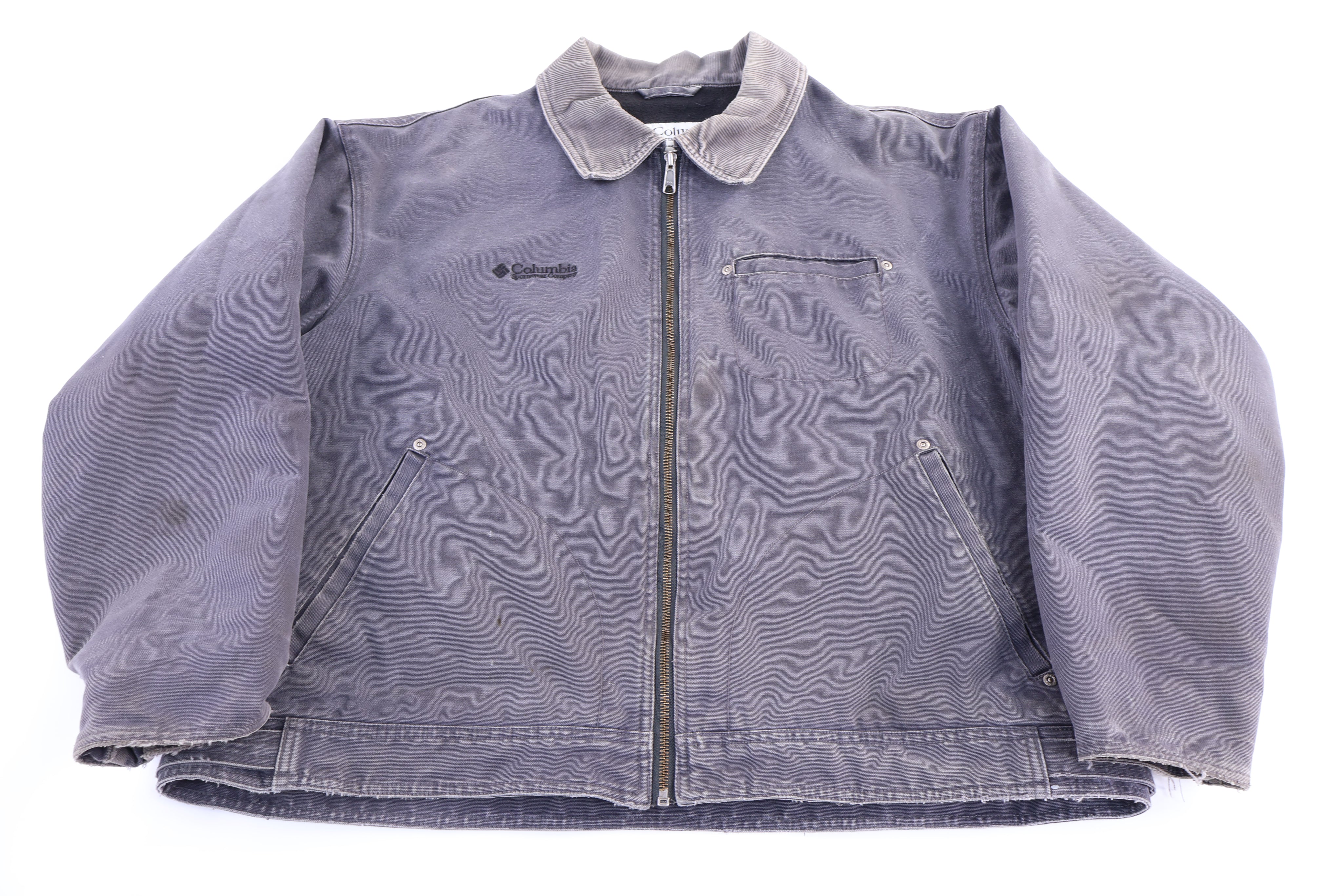 Columbia Full Zip Grey Workwear Jacket