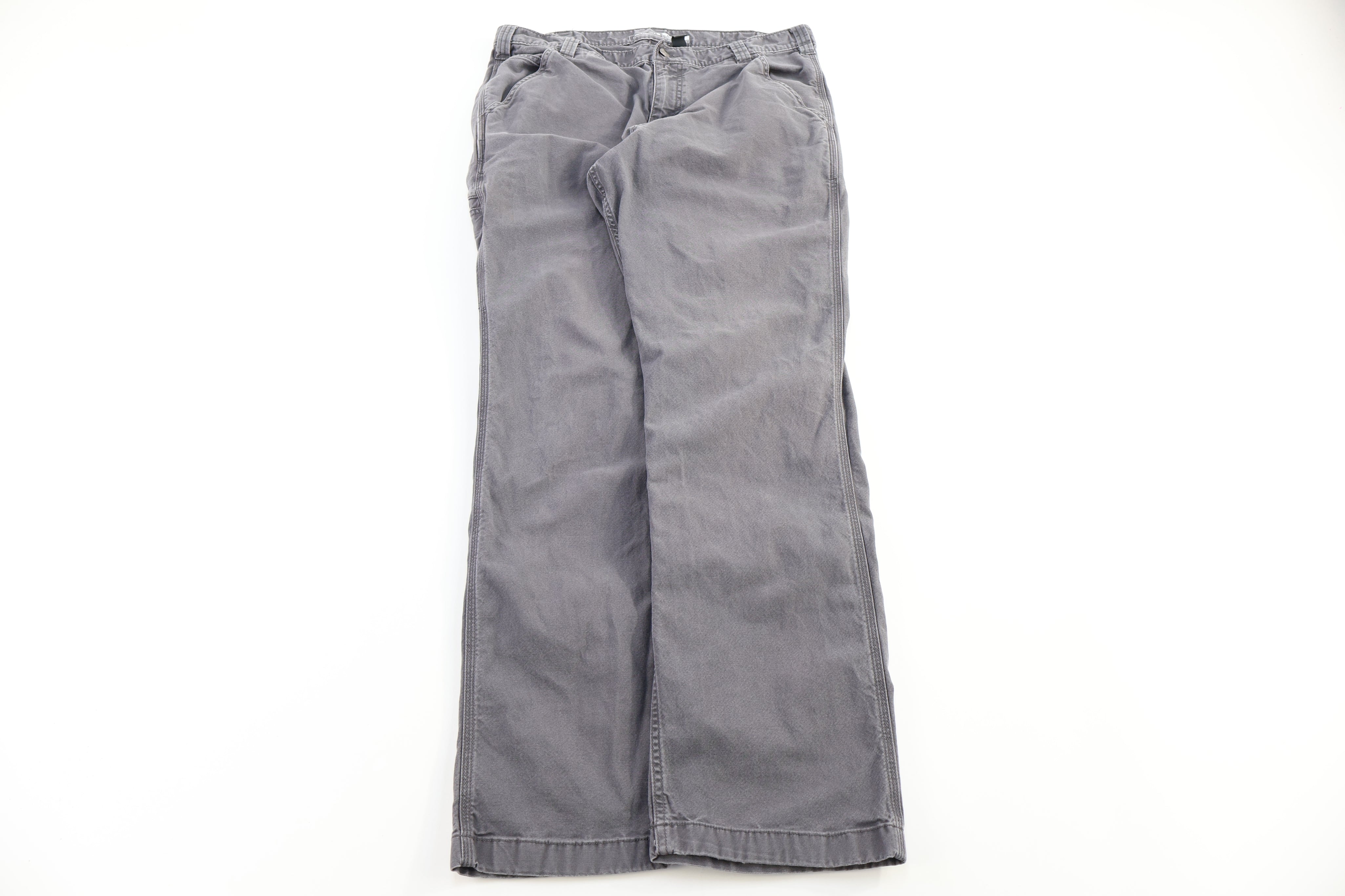 Carhartt Logo Patch Grey Pants