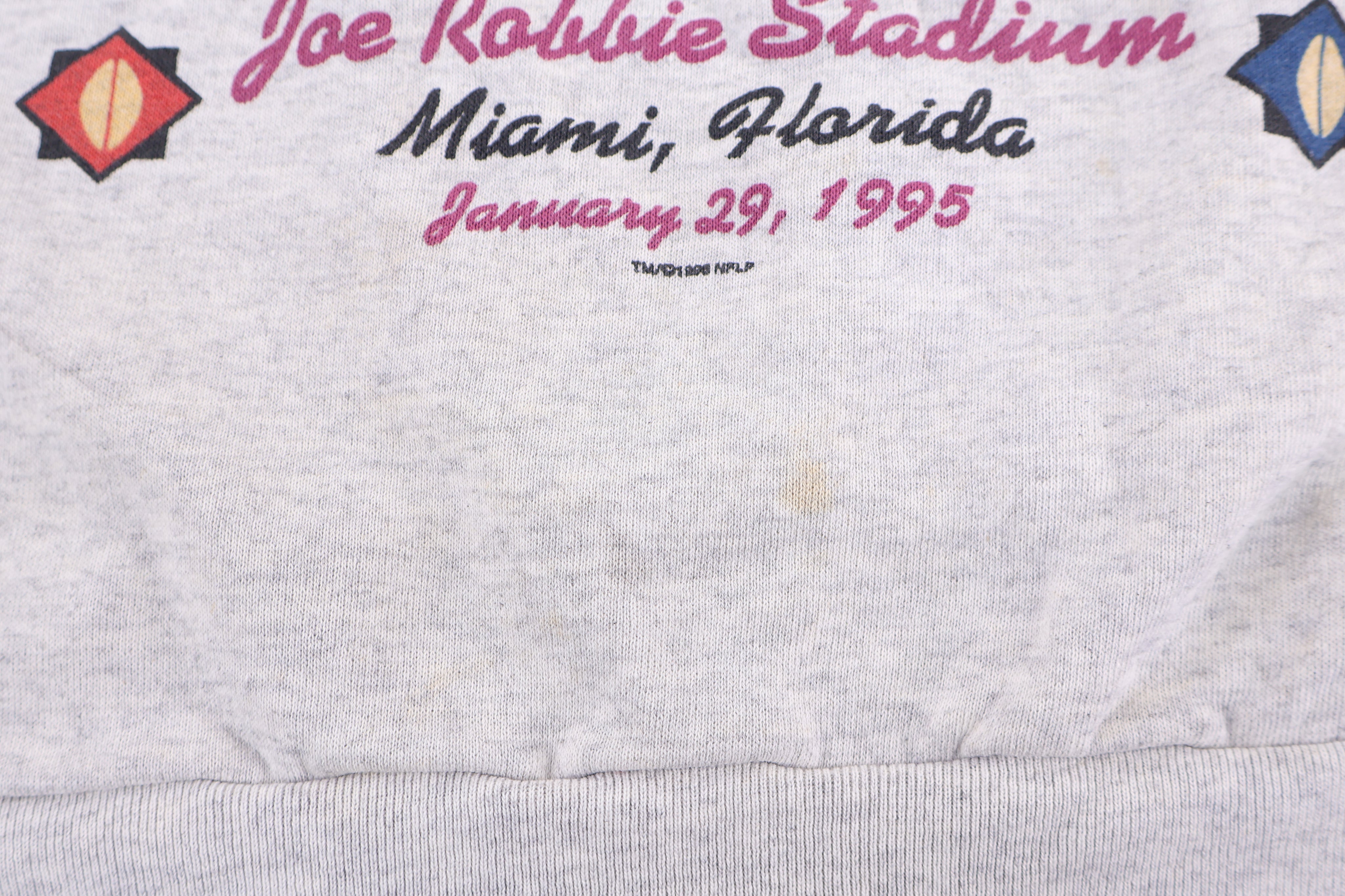 1995 Super Bowl Chargers Vs 49ers Sweatshirt