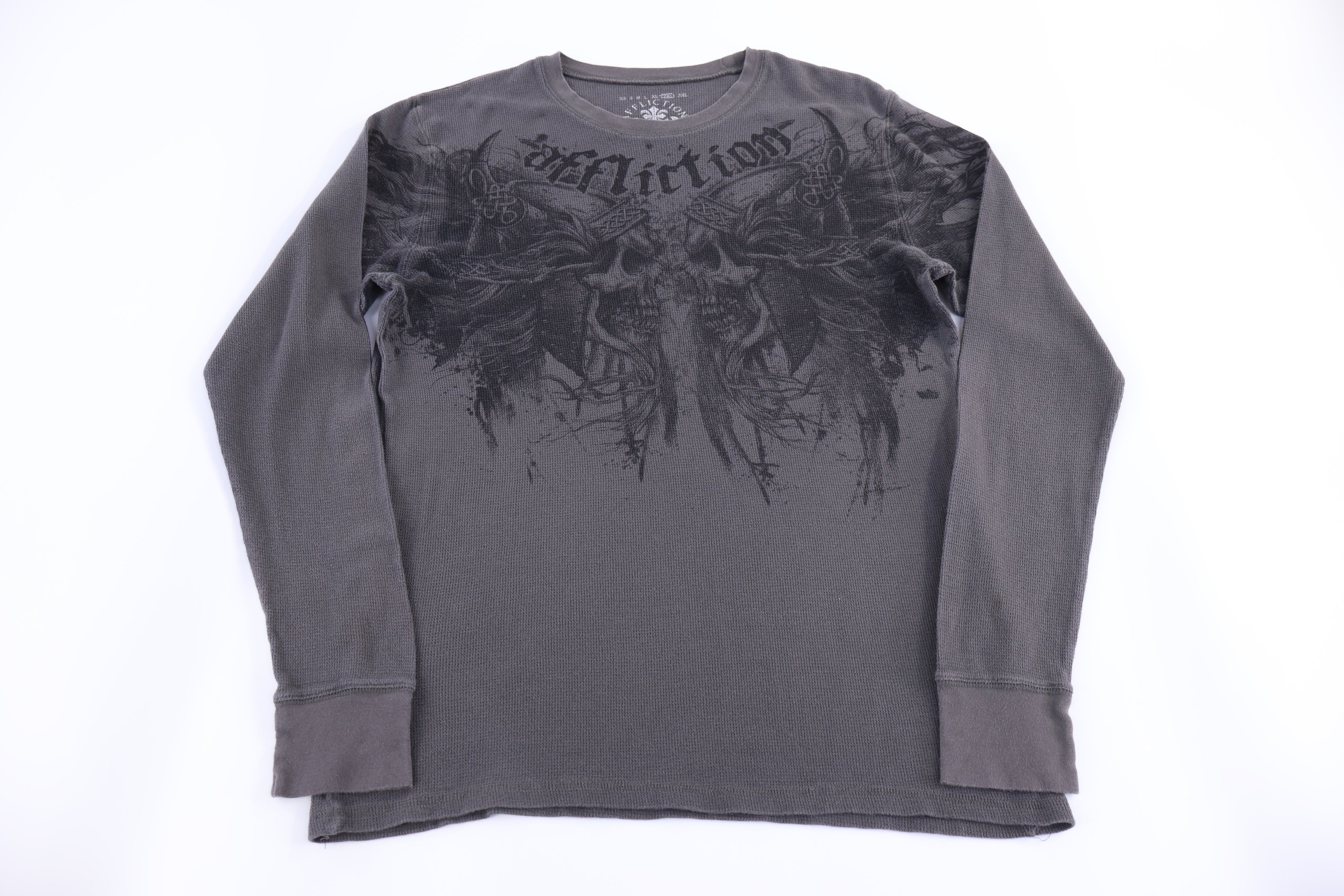 Affliction Grunge Thermal LS T-shirt