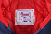 90's Starter Boston Red Sock Baseball Bomber Jacket
