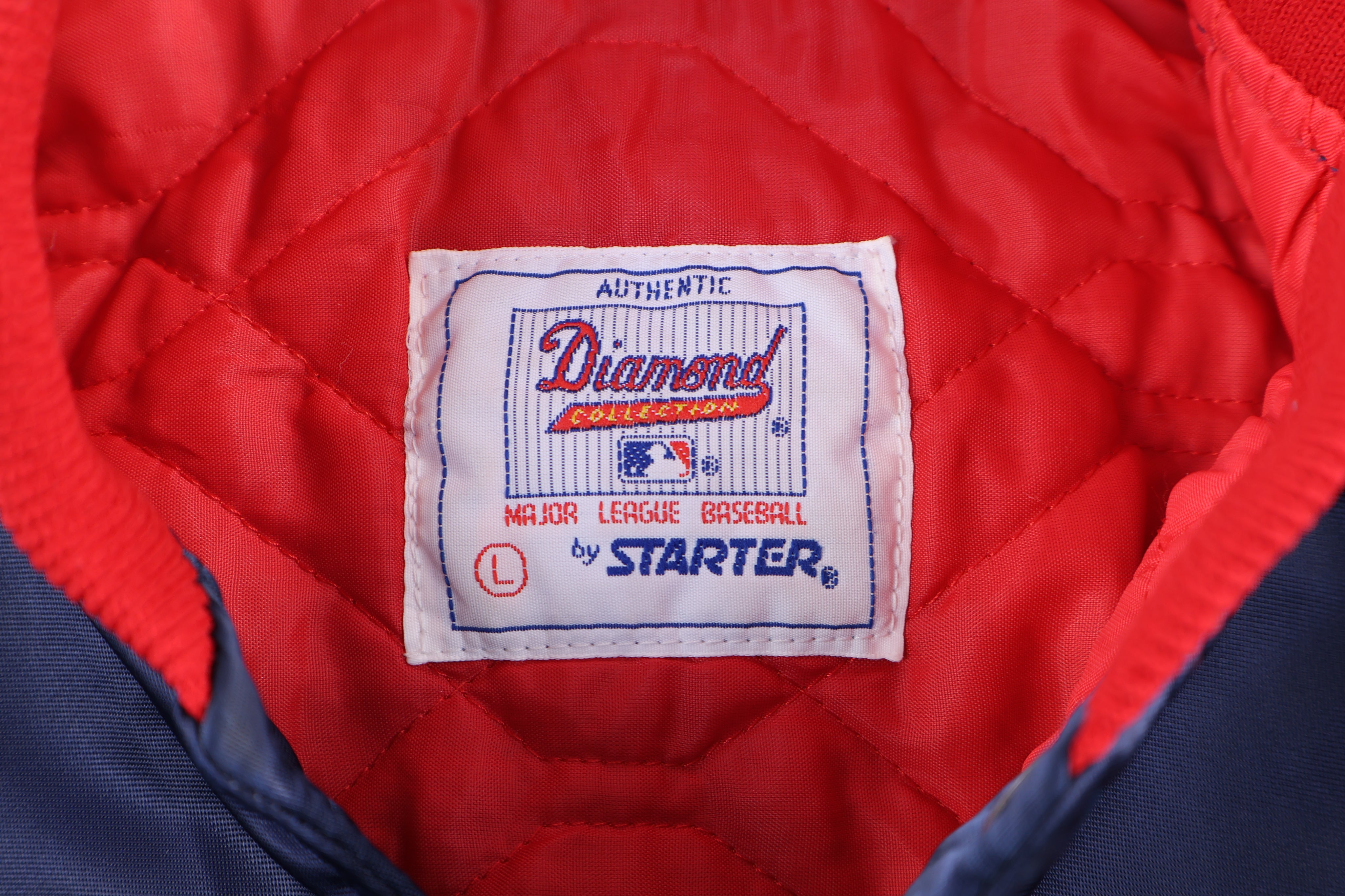 90's Starter Boston Red Sock Baseball Bomber Jacket