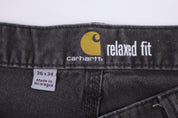 Carhartt Logo Patch Grey Pants