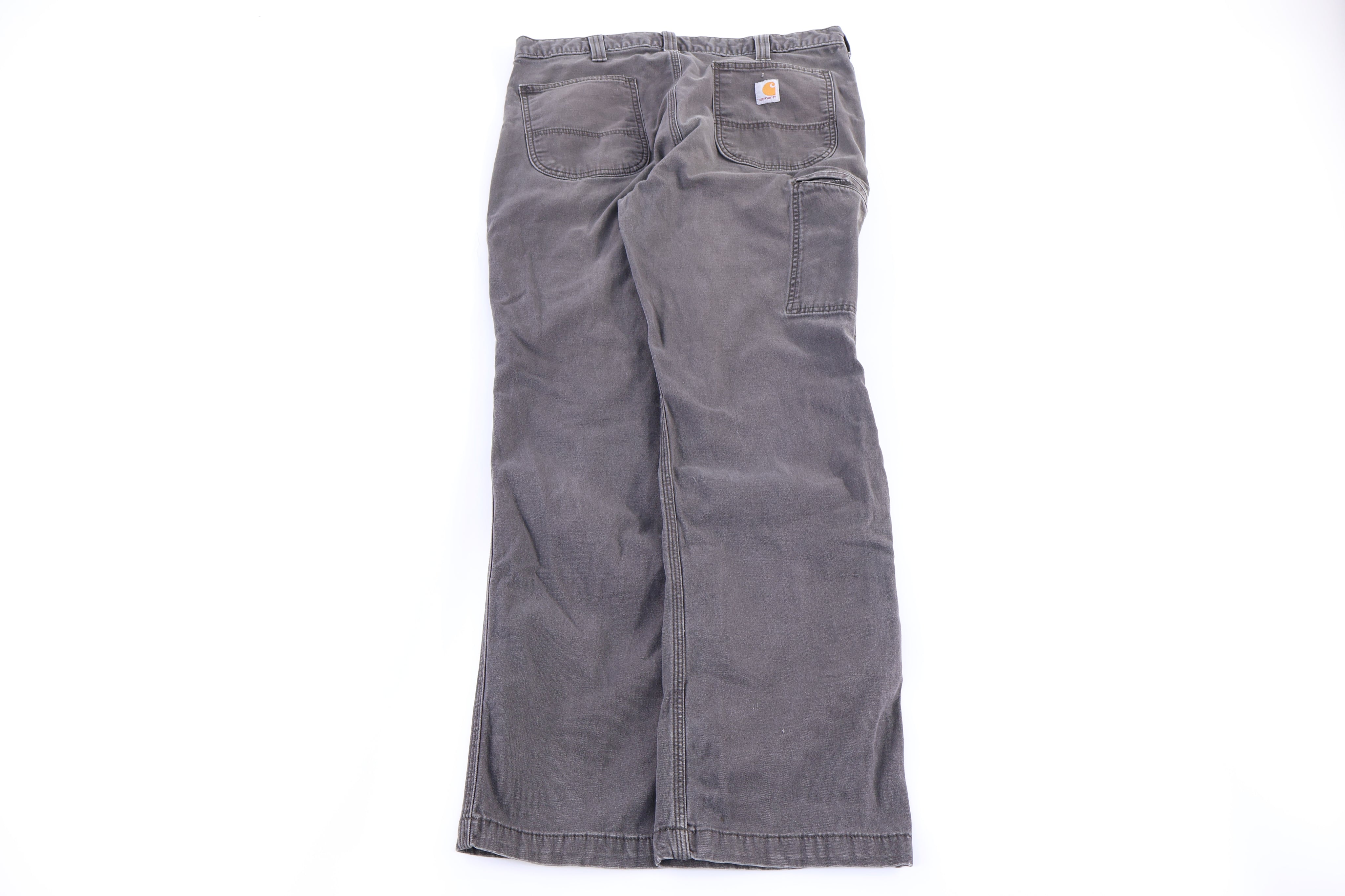 Carhartt Logo Patch Grey Pants