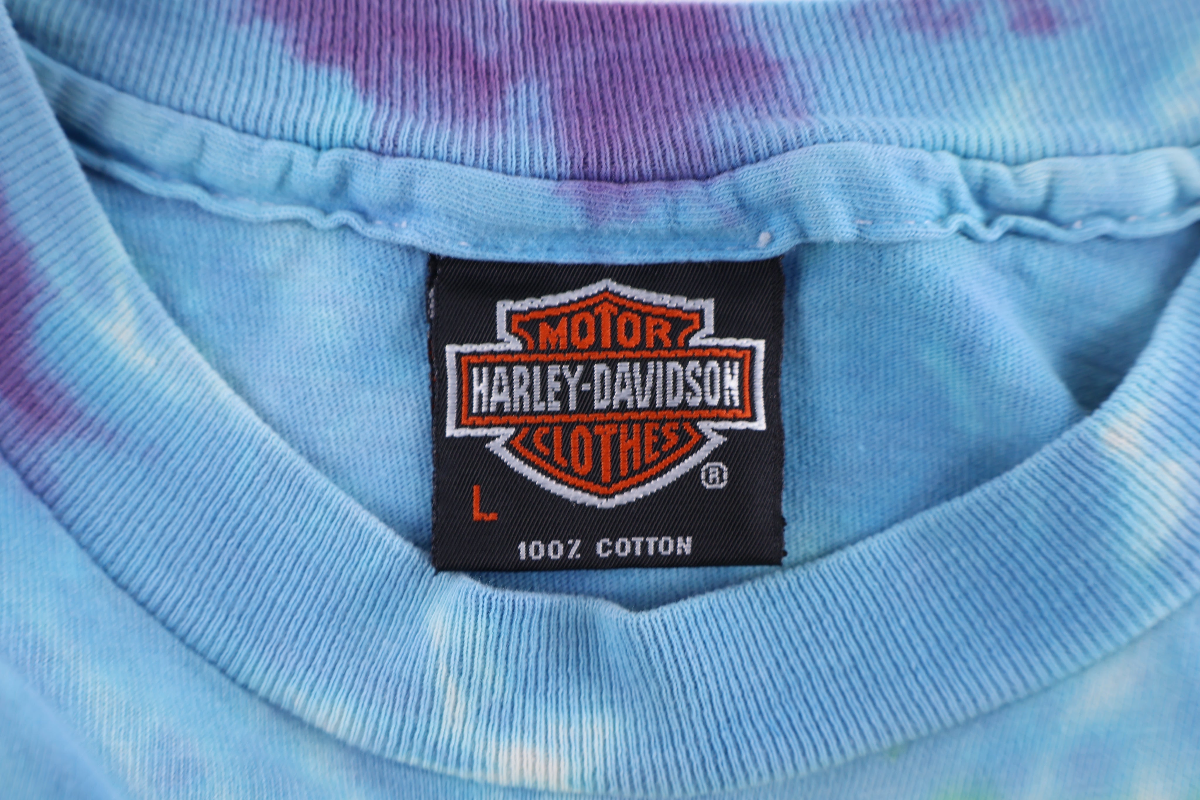 Harley Davidson Motorcycles Illinois Tie Dye T-shirt