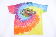 Harley Davidson Motorcycles Illinois Tie Dye T-shirt