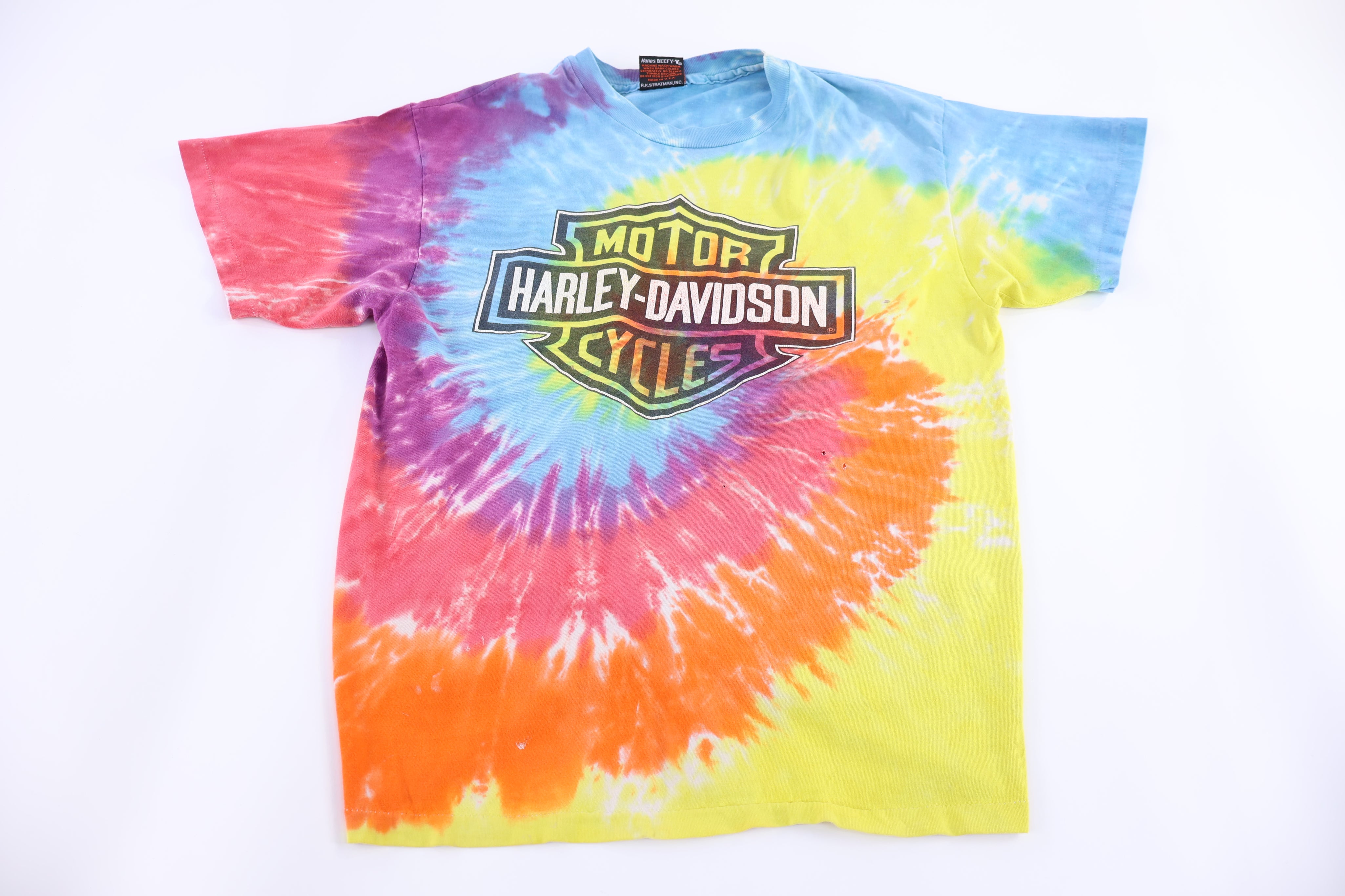 Harley Davidson Motorcycles Illinois Tie Dye T-shirt