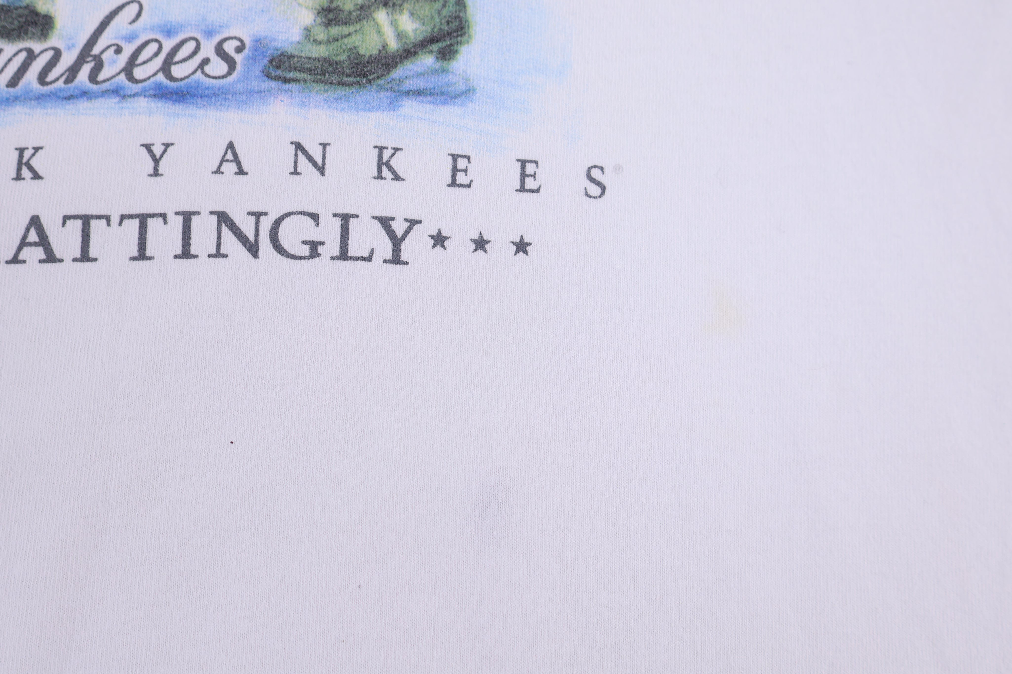 90's Don Mattingly New York Yankees T-shirt