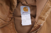 Carhartt Logo Patch Tan Full Zip Jacket