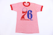 80's Philadelphia 76ers Basketball T-shirt