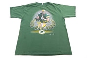 Vintage Brett Favre Green Bay Packers Football T-shirt