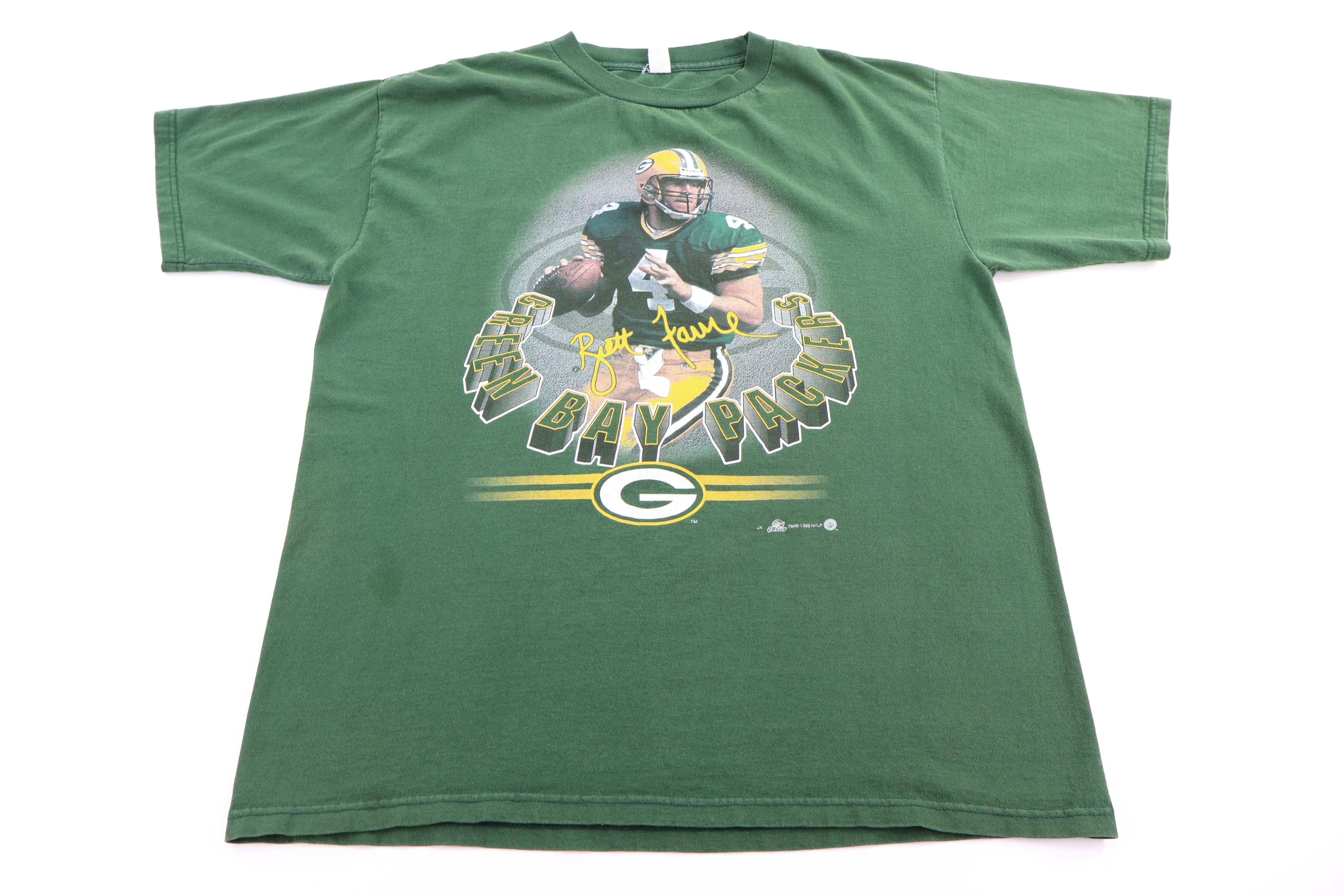 Vintage Brett Favre Green Bay Packers Football T-shirt