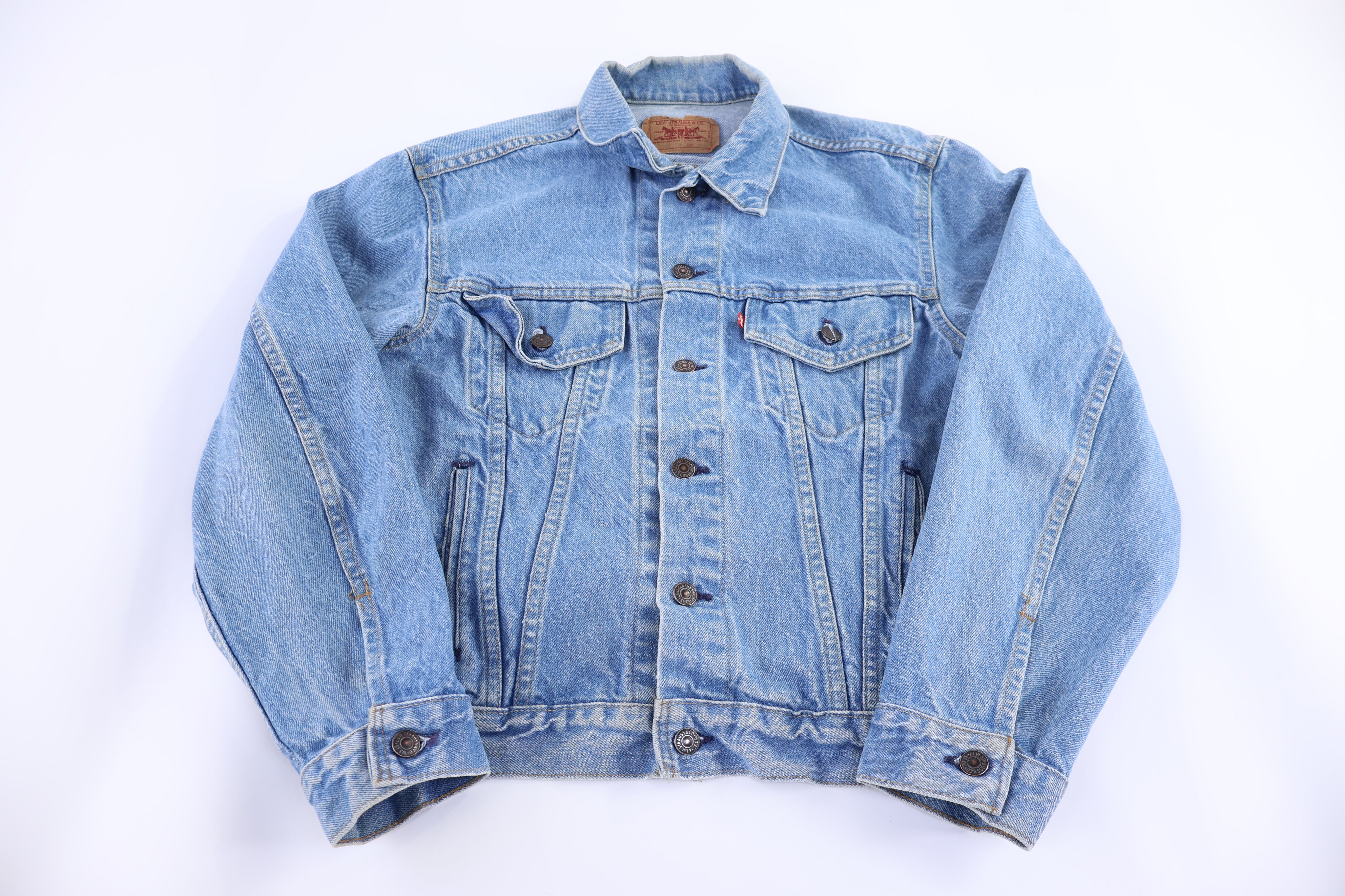 Vintage Levi's Light Wash Denim Trucker Jacket
