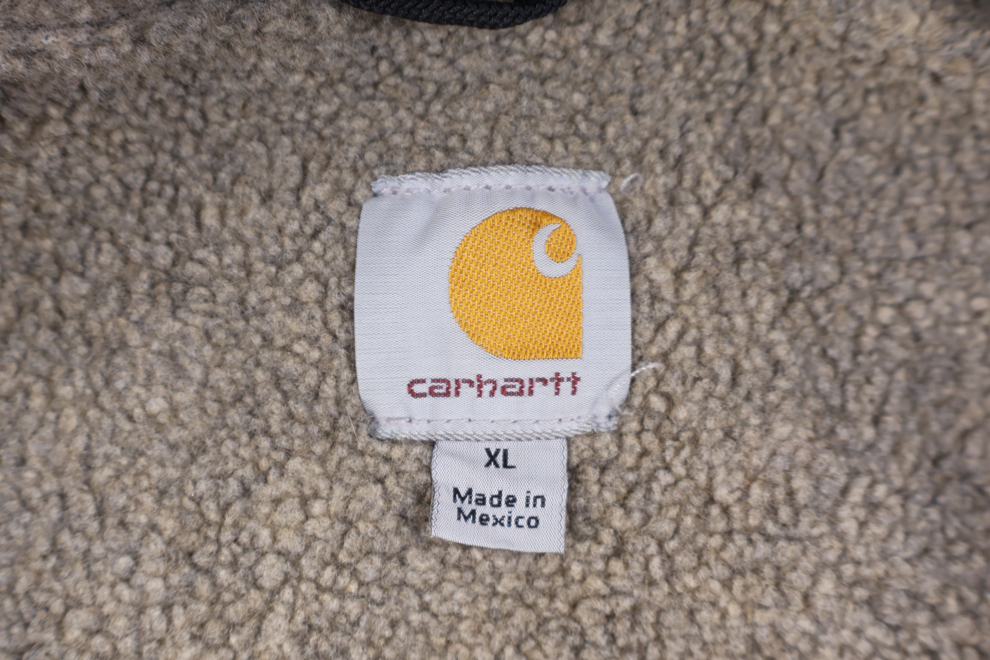 Carhartt Logo Patch Green Full Zip Vest