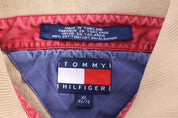 Vintage Tommy Hilfiger Tan Henley Sweater