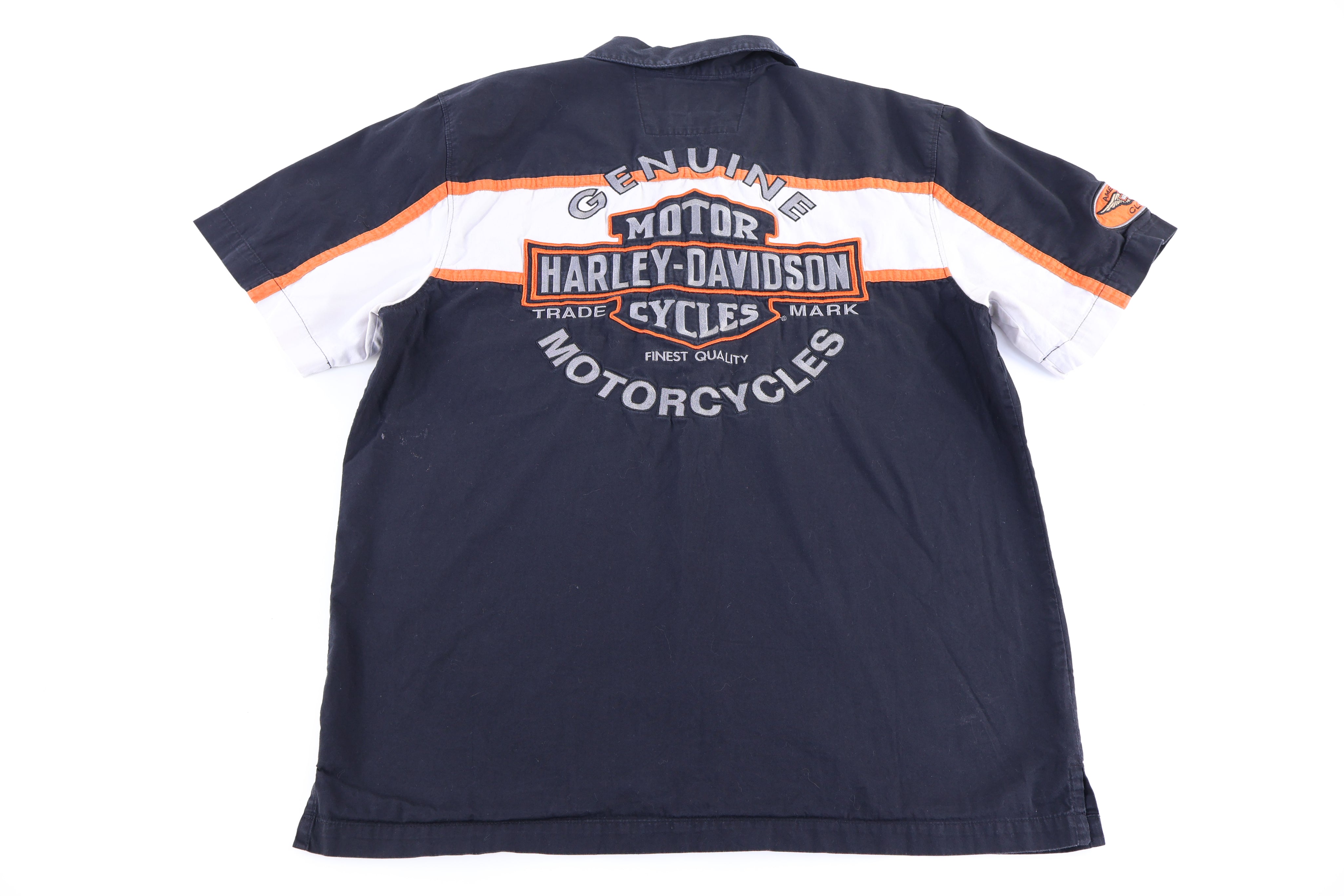 Harley Davidson Motorcycles Button Down