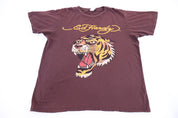 Ed Hardy Tiger Graphic T-shirt