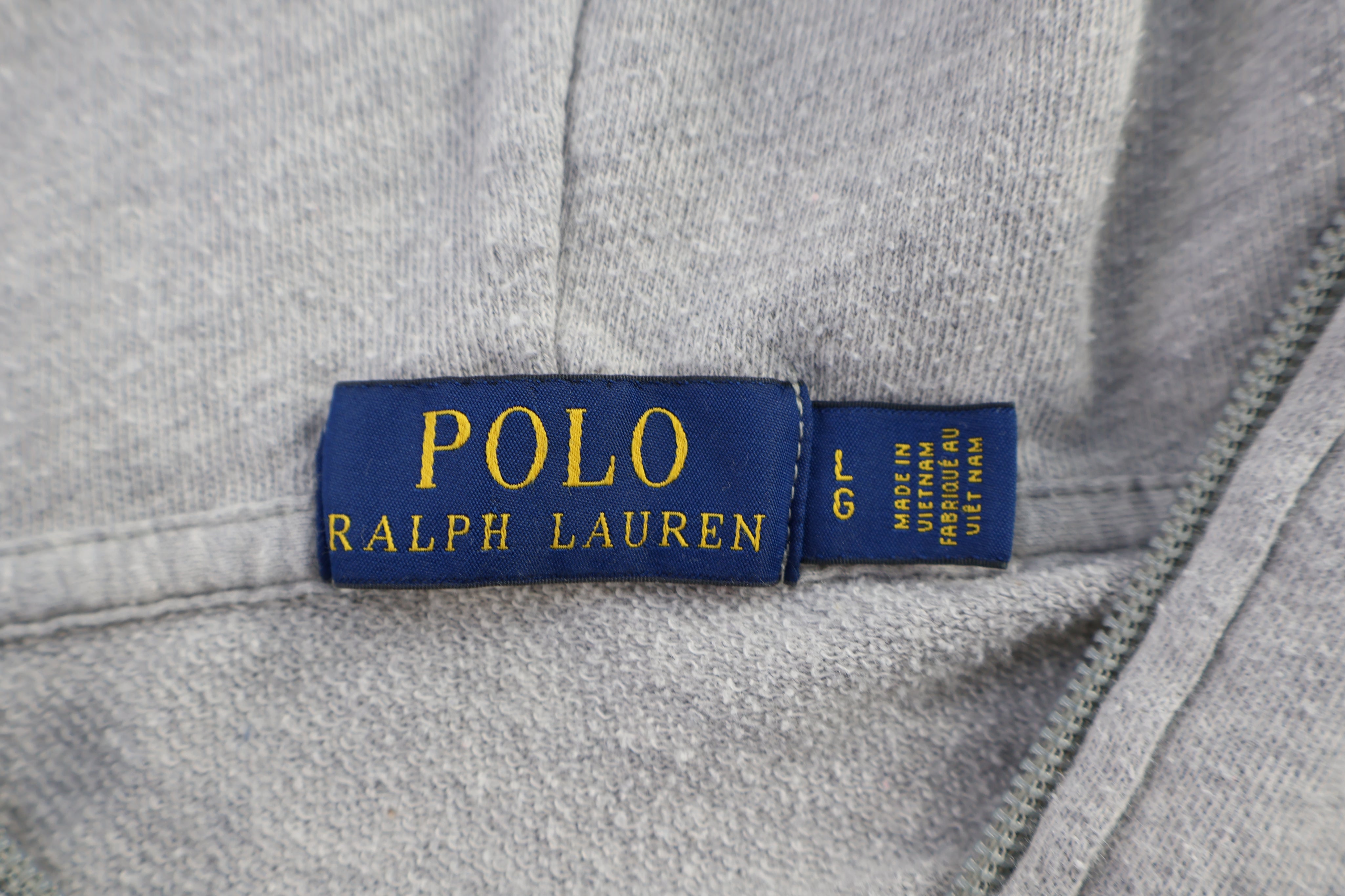Polo Ralph Lauren Embroidered Logo Full Zip Hoodie