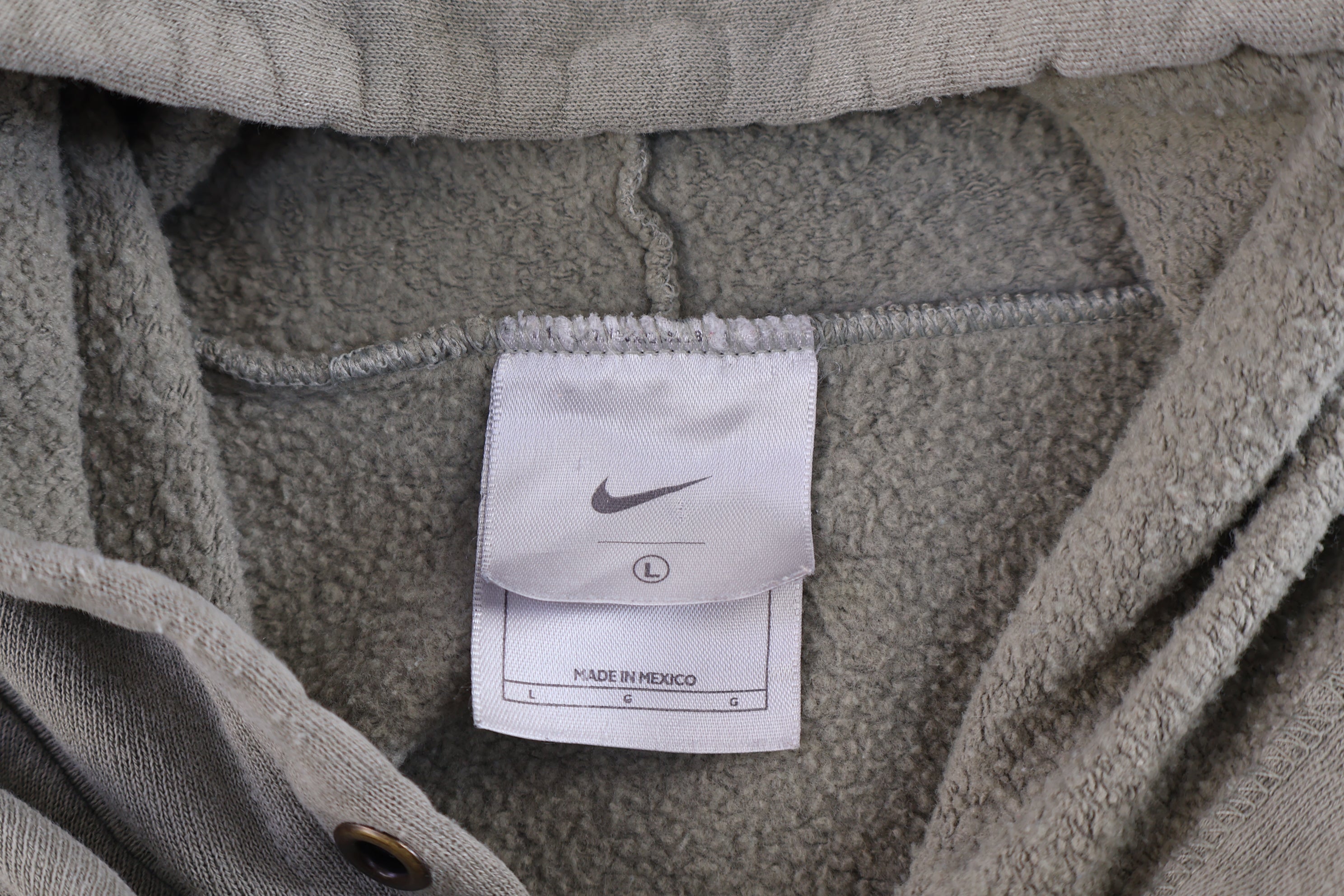Vintage Nike Embroidered Center Swoosh Pullover Hoodie