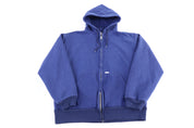 80's Carhartt Patch Logo Blue Full Zip Jacket