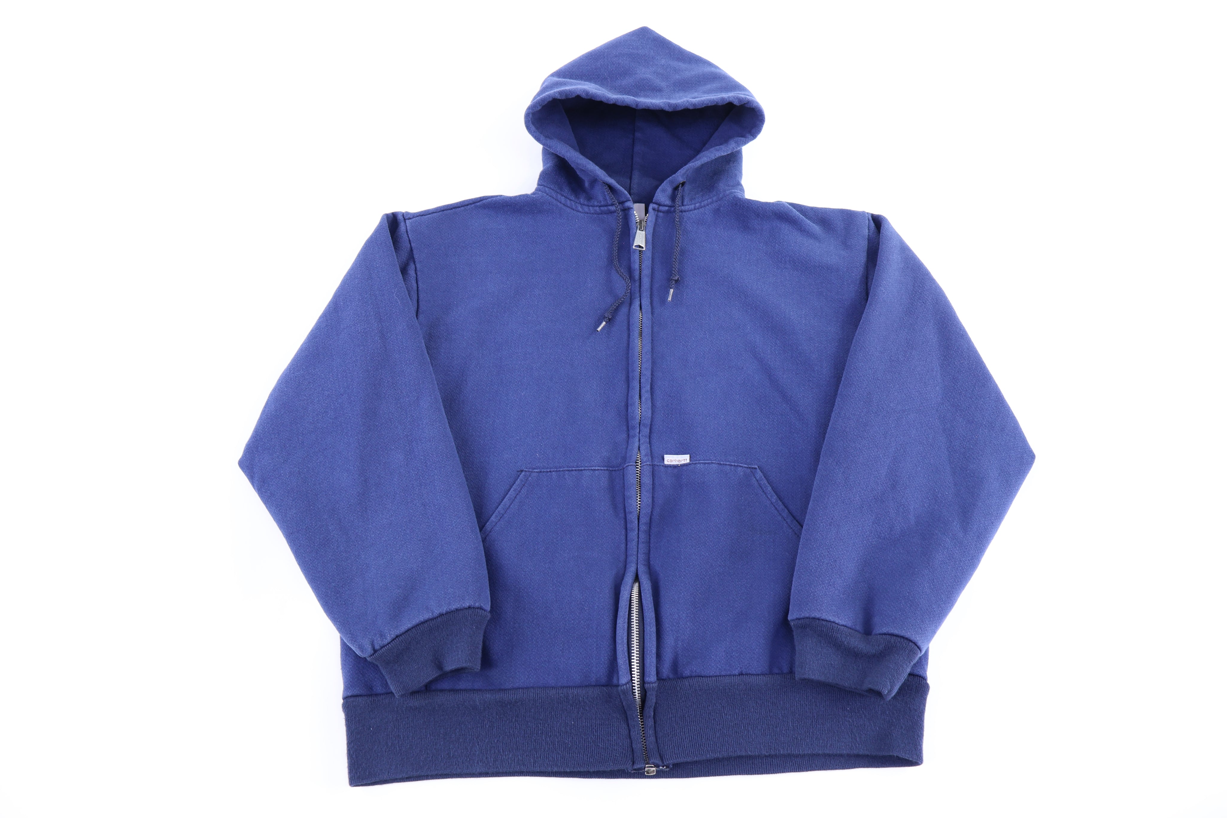 80's Carhartt Patch Logo Blue Full Zip Jacket
