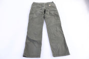 Carhartt Logo Patch Green Double Knee Pants