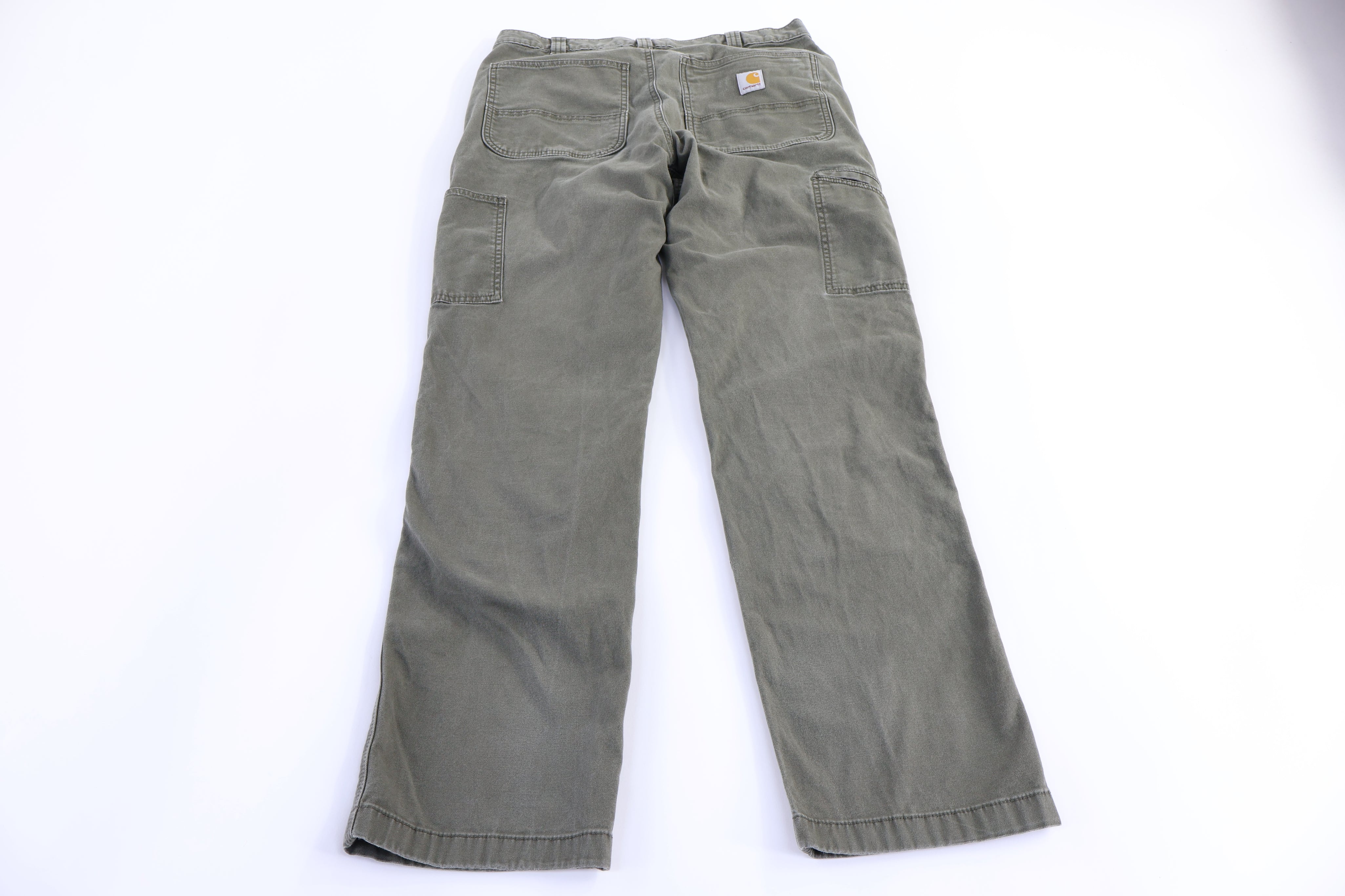 Carhartt Logo Patch Green Double Knee Pants