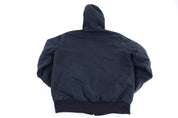 Carhartt Logo Patch Black Full Zip Jacket