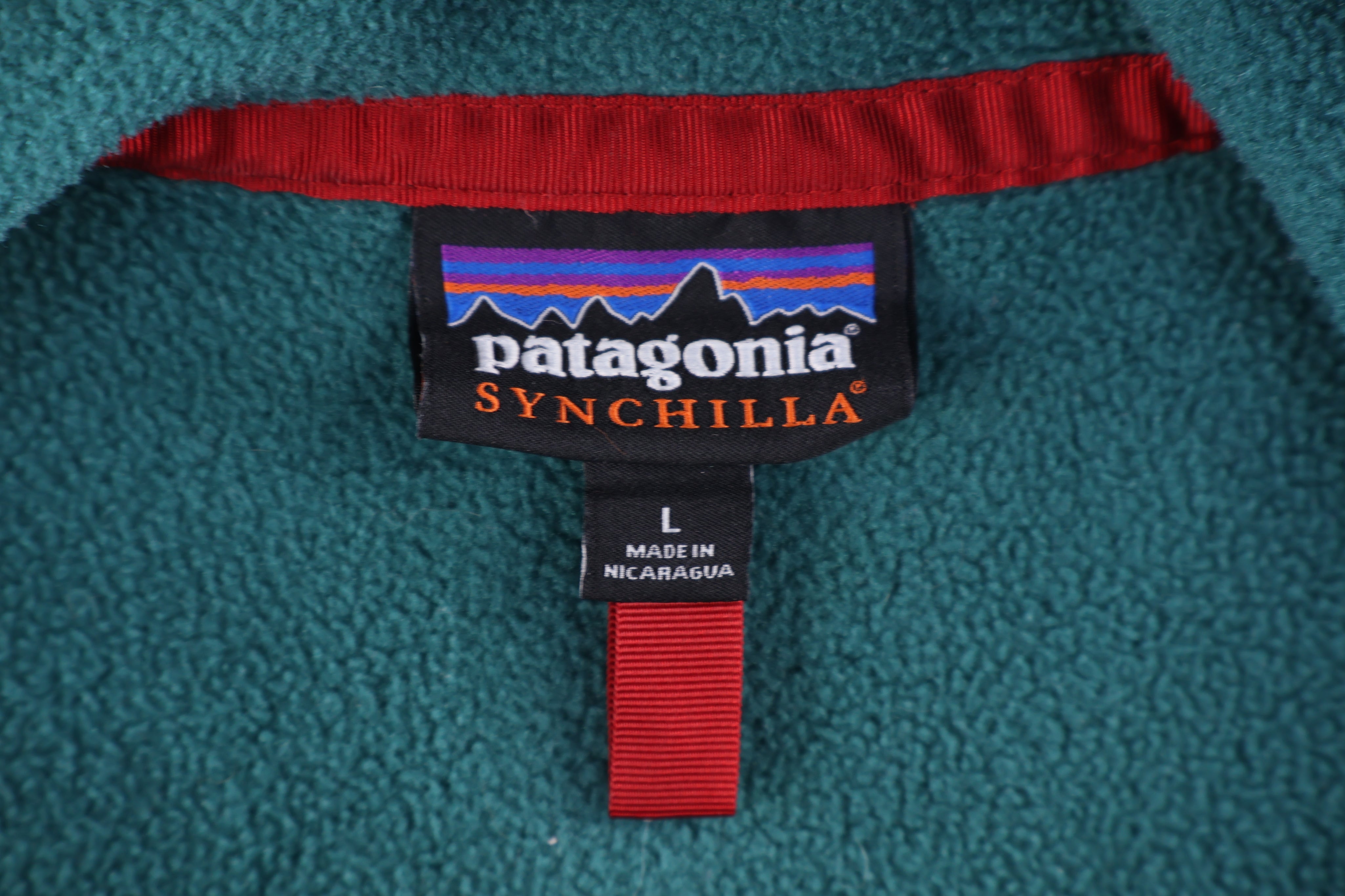 Patagonia Synchilla Logo Patch Snap-T Fleece Pullover