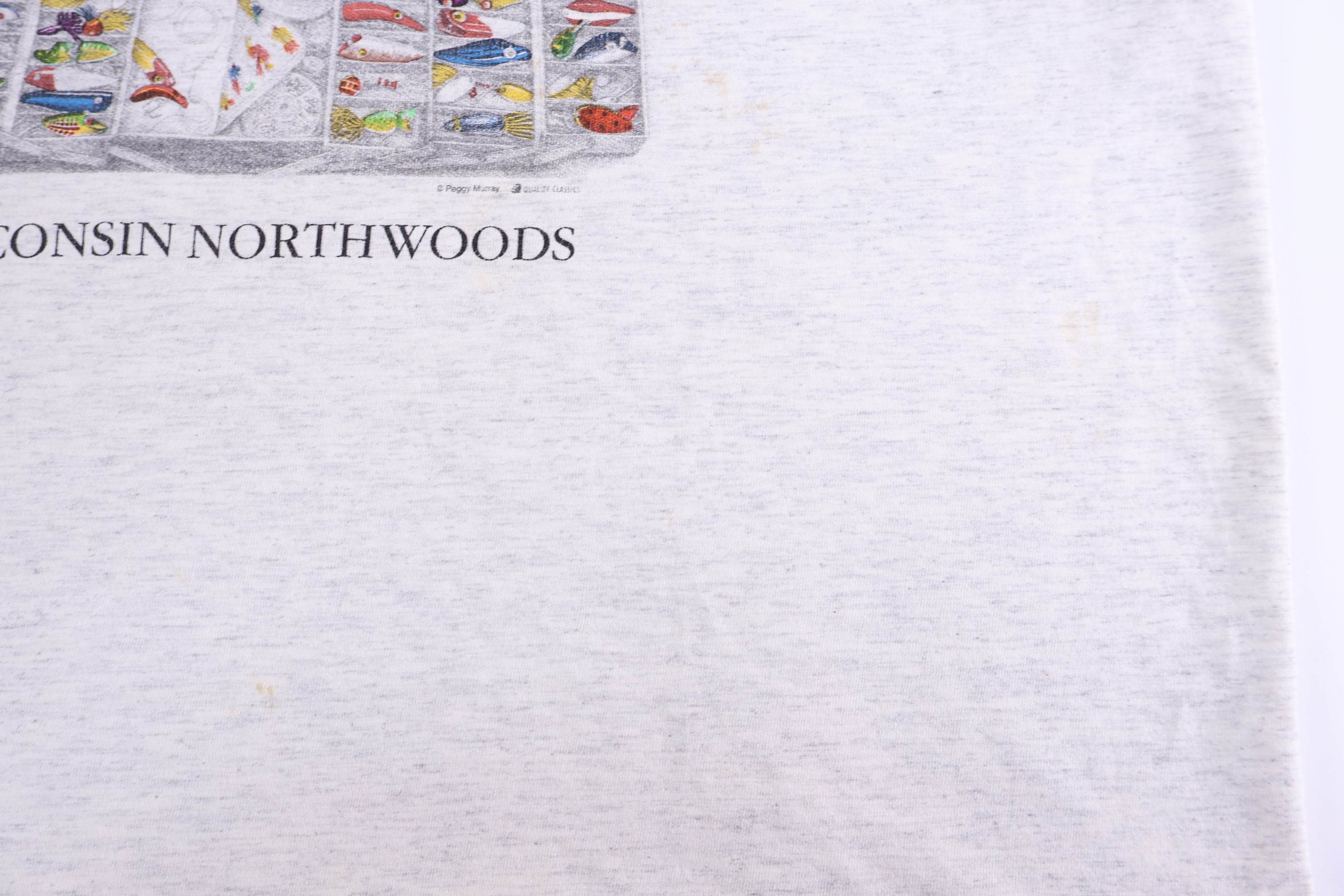 90's Old Man So Many Lures So Little Time T-shirt
