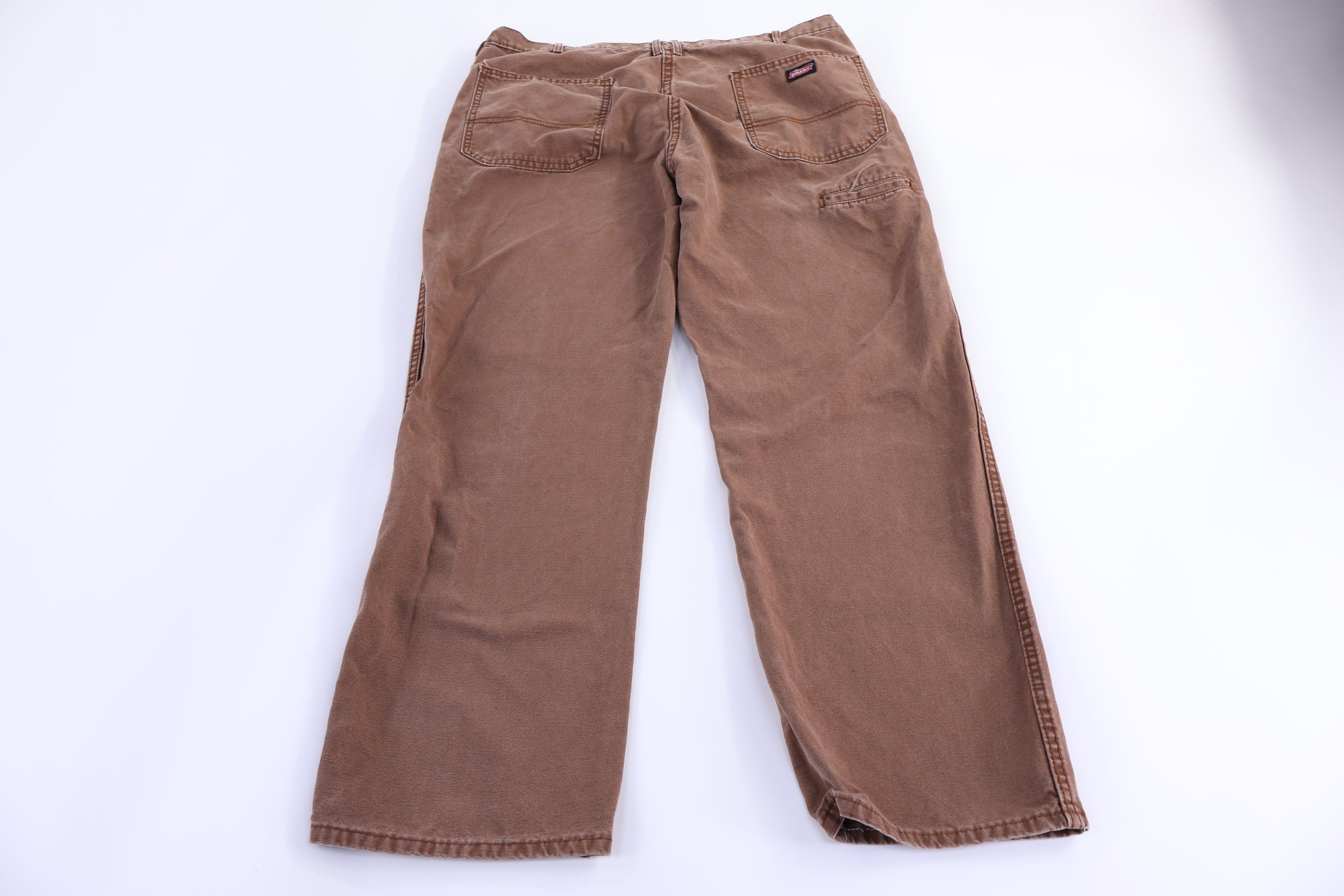 Dickies Logo Patch Brown Pants