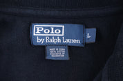 Polo by Ralph Lauren Embroidered Logo Quarter Zip Sweater