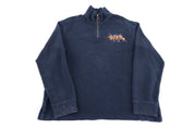 Polo by Ralph Lauren Embroidered Logo Quarter Zip Sweater