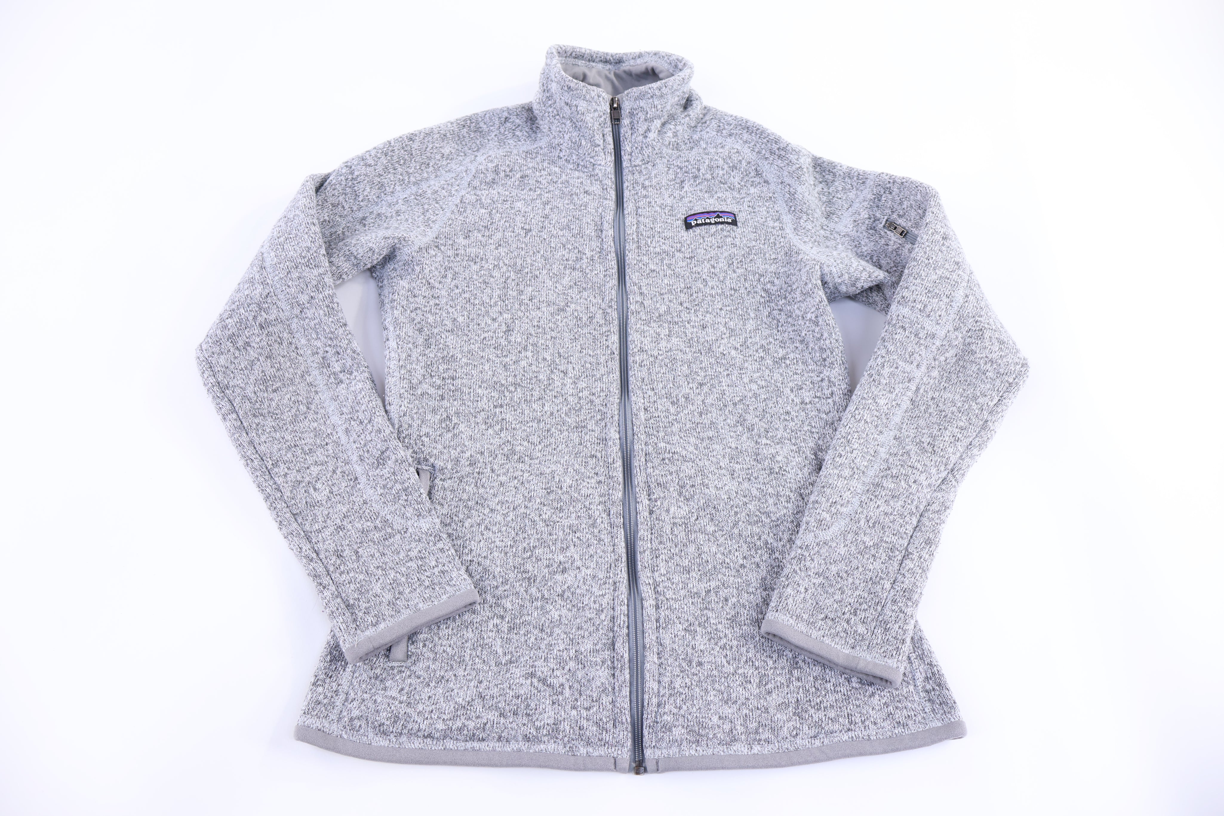 Patagonia Logo Patch Full Zip Sweater