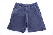 Carhartt Logo Patch Blue Shorts